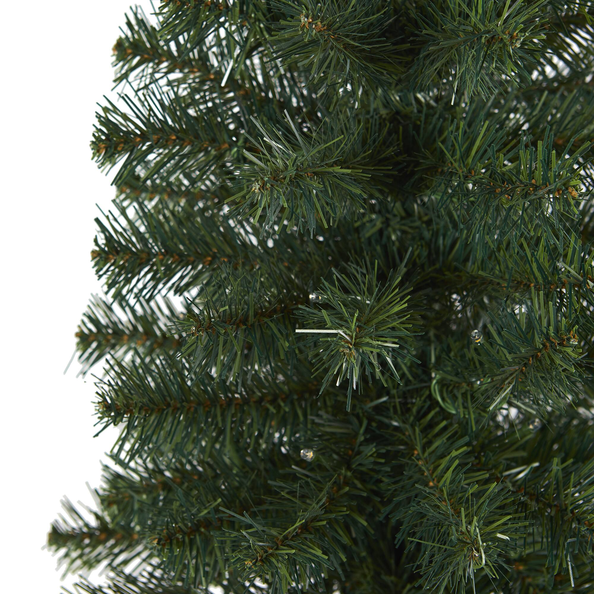 2ft. Pre-Lit Artificial Christmas Tree, Clear LED Lights